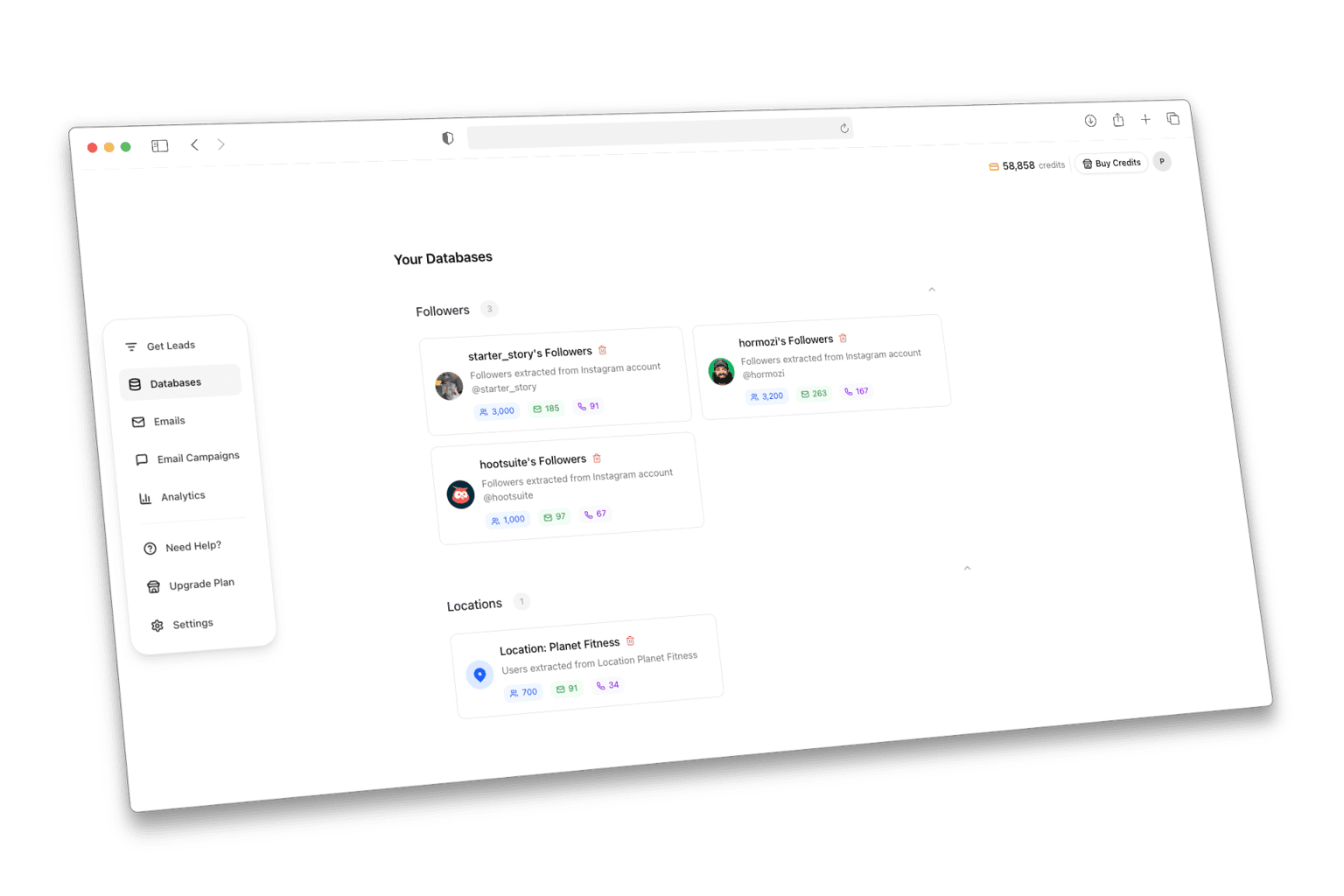 Database visualization