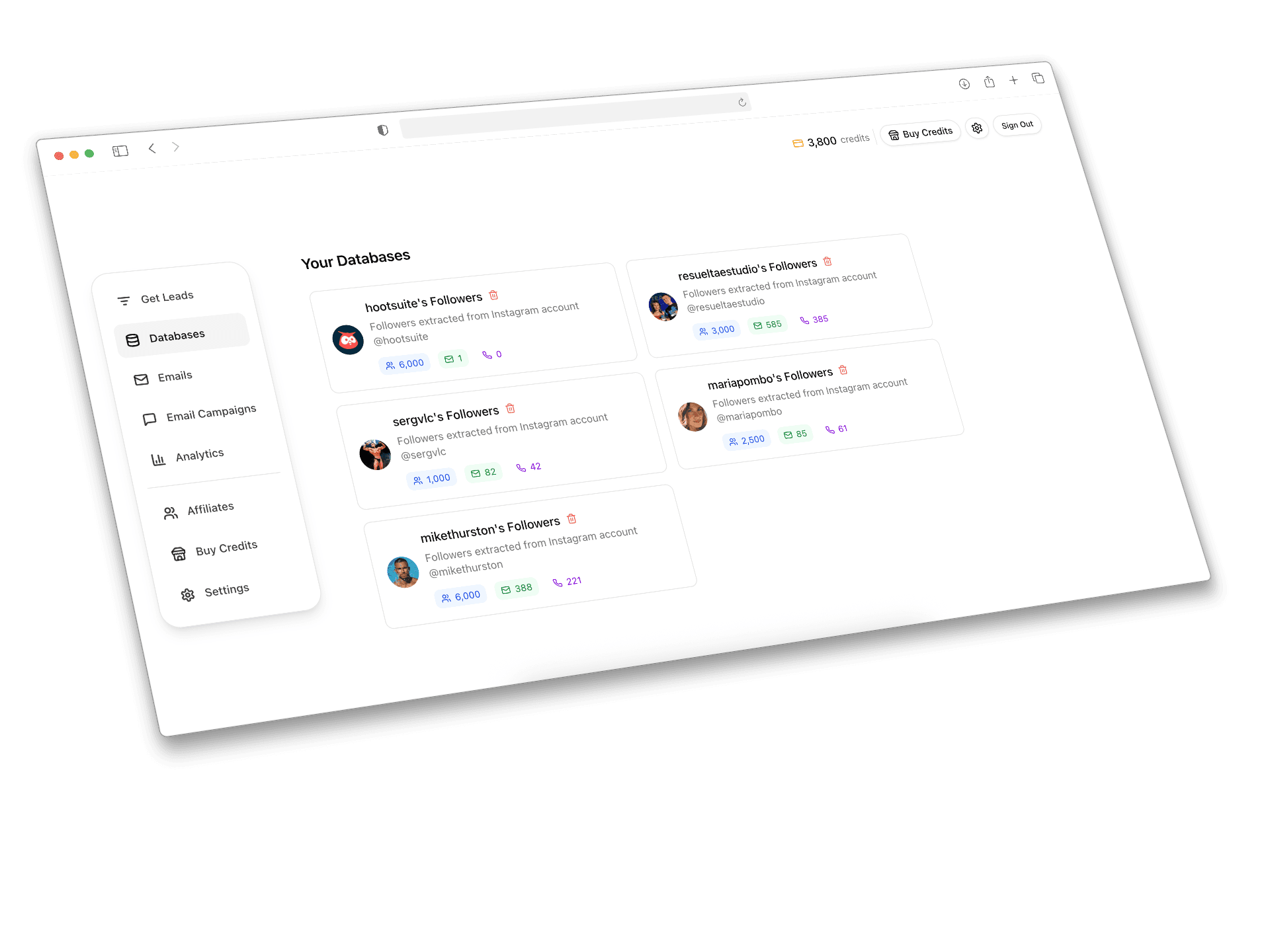 Database visualization